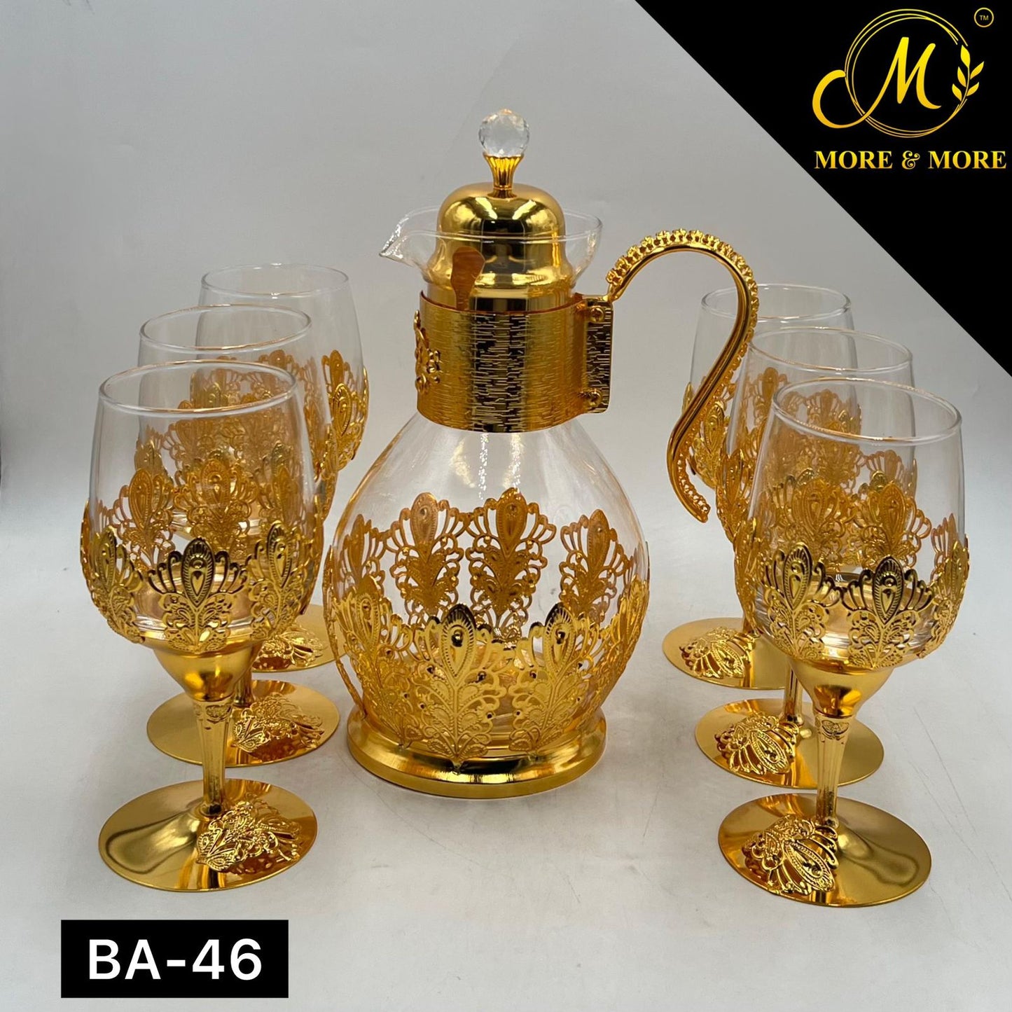 7-Pcs Golden Water Set | BA-46