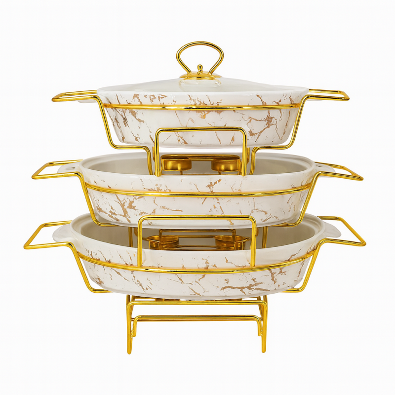 Porcelain Oval Burning Dishes