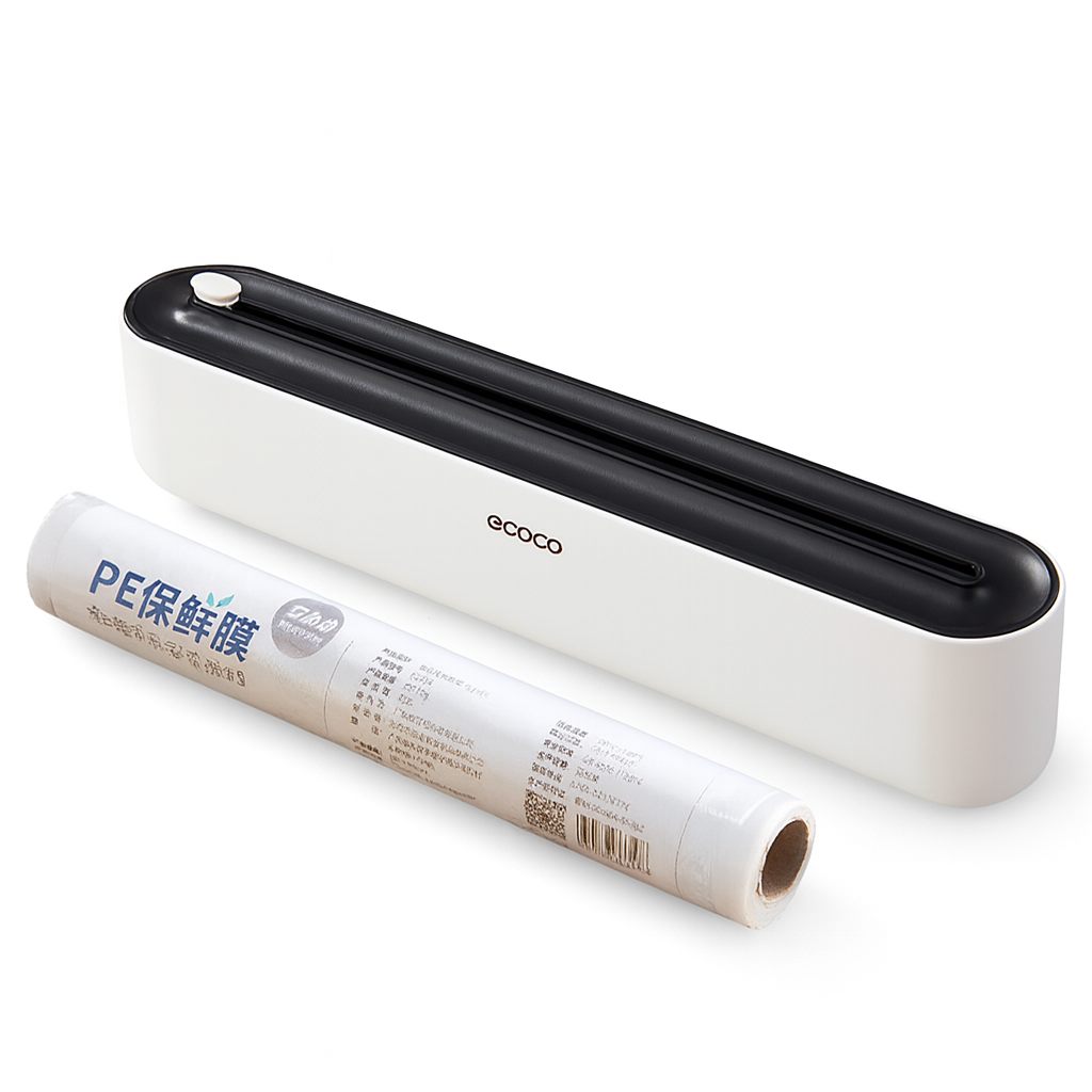 Ecoco Premium Plastic Wrap Cutter with Cling Film