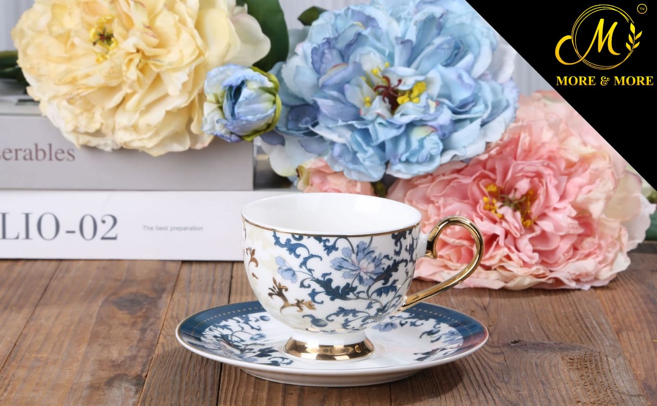 Johnson Bros Inspired Cup & Saucer Set – Design : DS-519