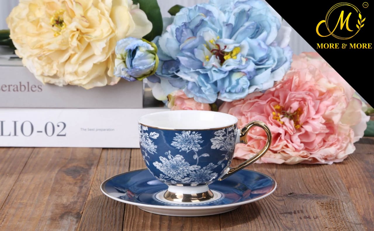 Johnson Bros Inspired Cup & Saucer Set – Design : DS-551