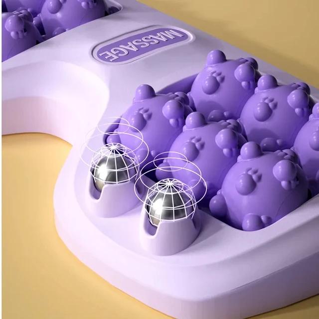 Clay Style Dual Foot Massager with Magnetic Beads