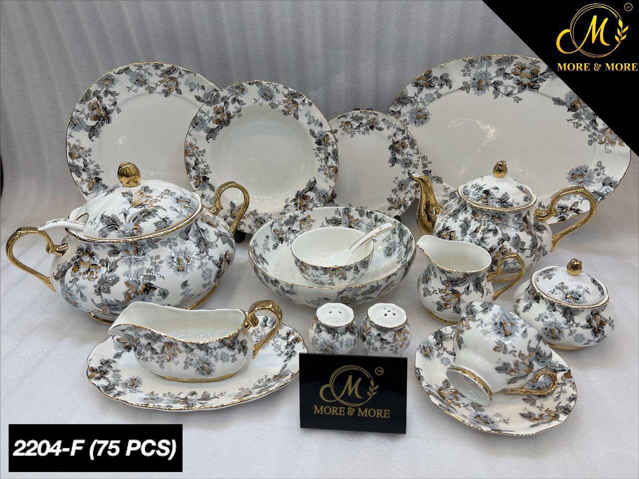 Royal Albert Style Dinner Set – Design : 2204-F