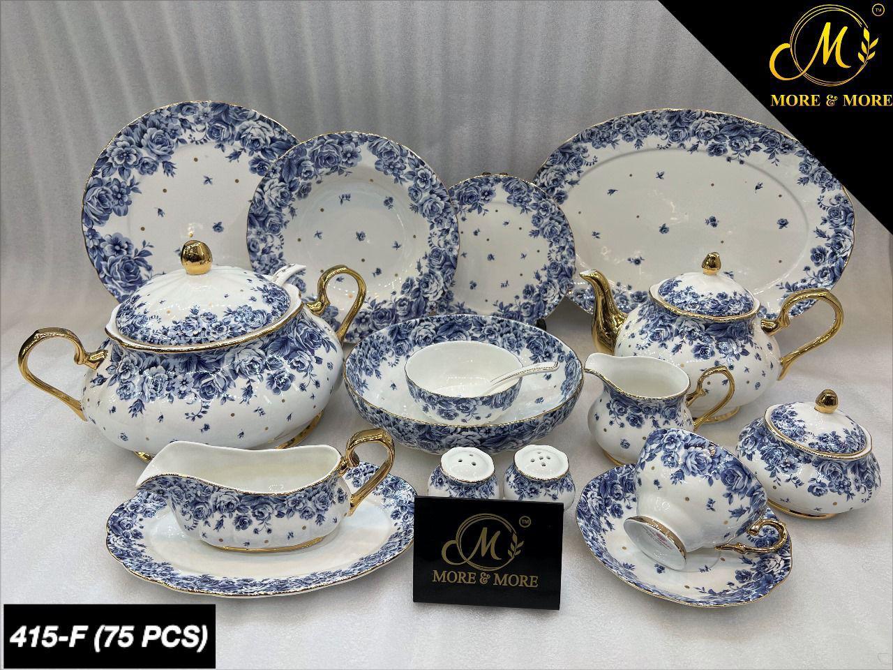 Royal Albert Style Dinner Set – Design : 415-F