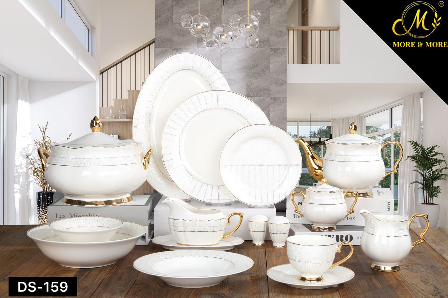 Johnson Bros-Inspired Dinner Set – Design : DS-159