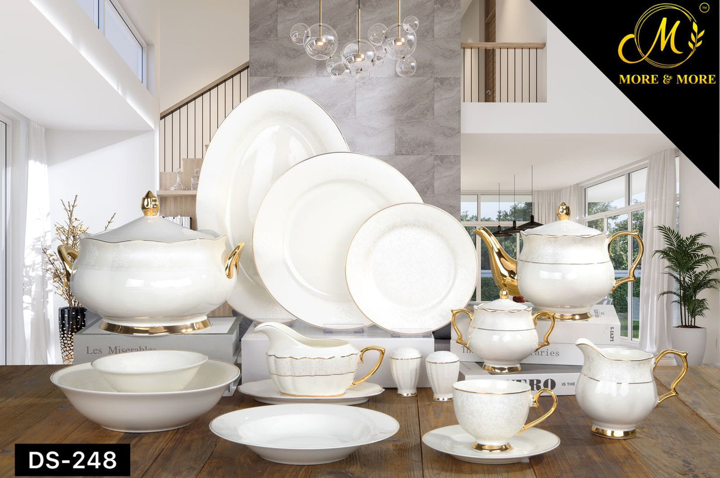 Johnson Bros-Inspired Dinner Set – Design : DS-248