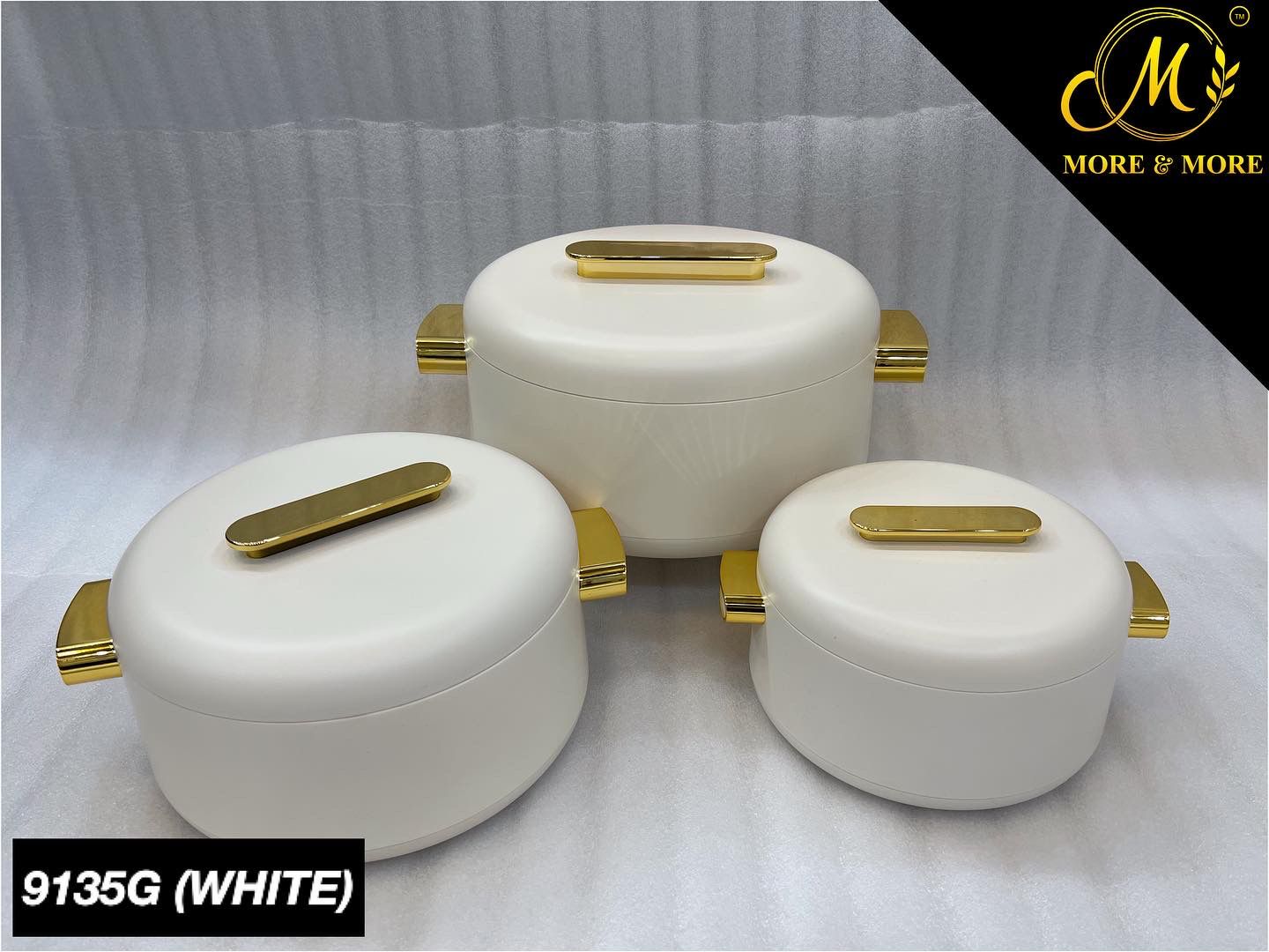 3-Pcs Hotpot Set - EB 9135G (White)