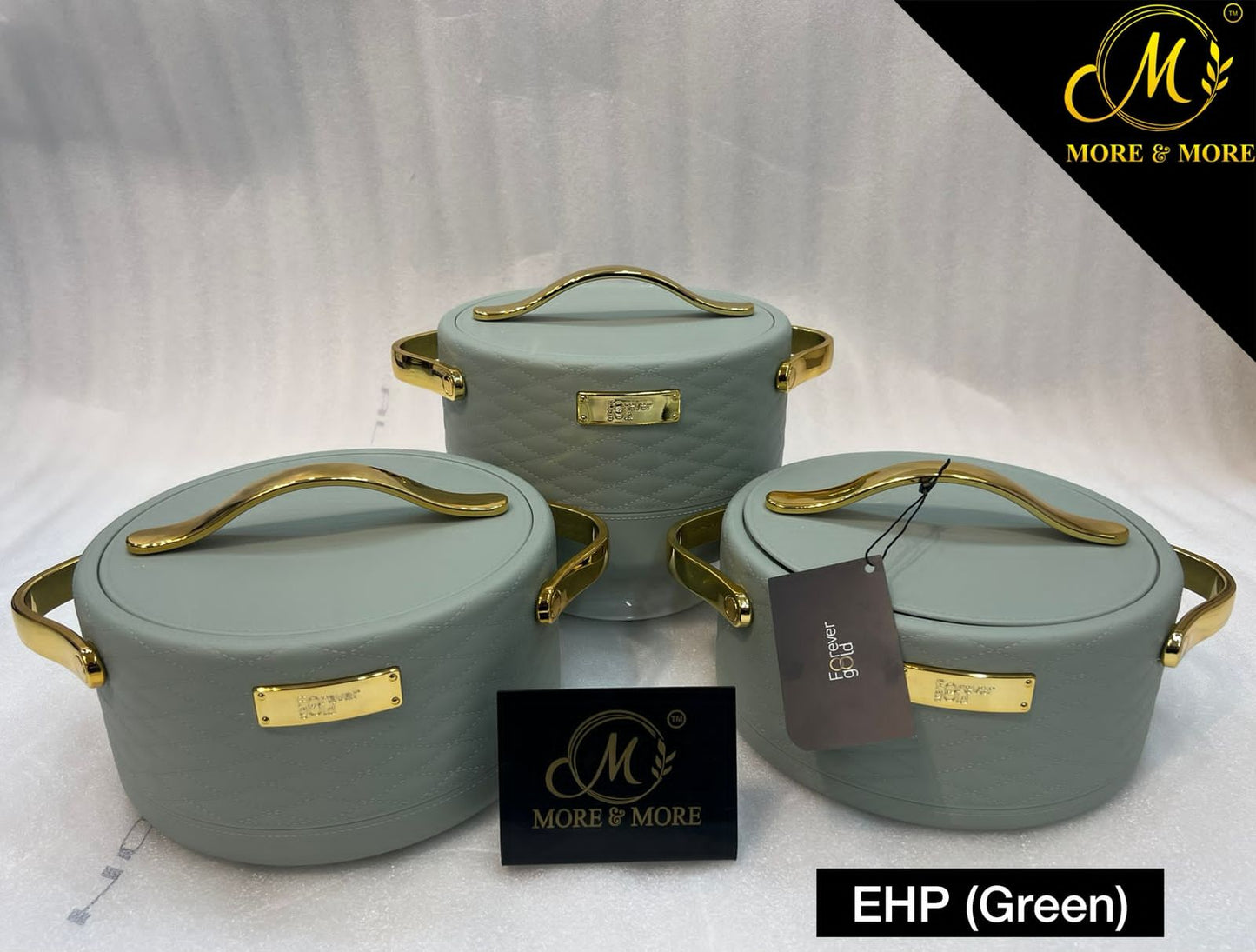 3-Pcs Hotpot Set - EHP (Green)