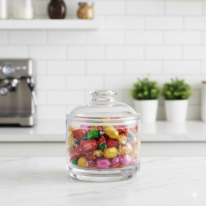 Limon CrystalView Multiuse Food & Snack Storage Container – Premium Clear Kitchen Organizer | Adornia.pk
