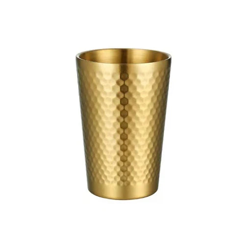 زجاج ذهبي ذو نسيج مطروق