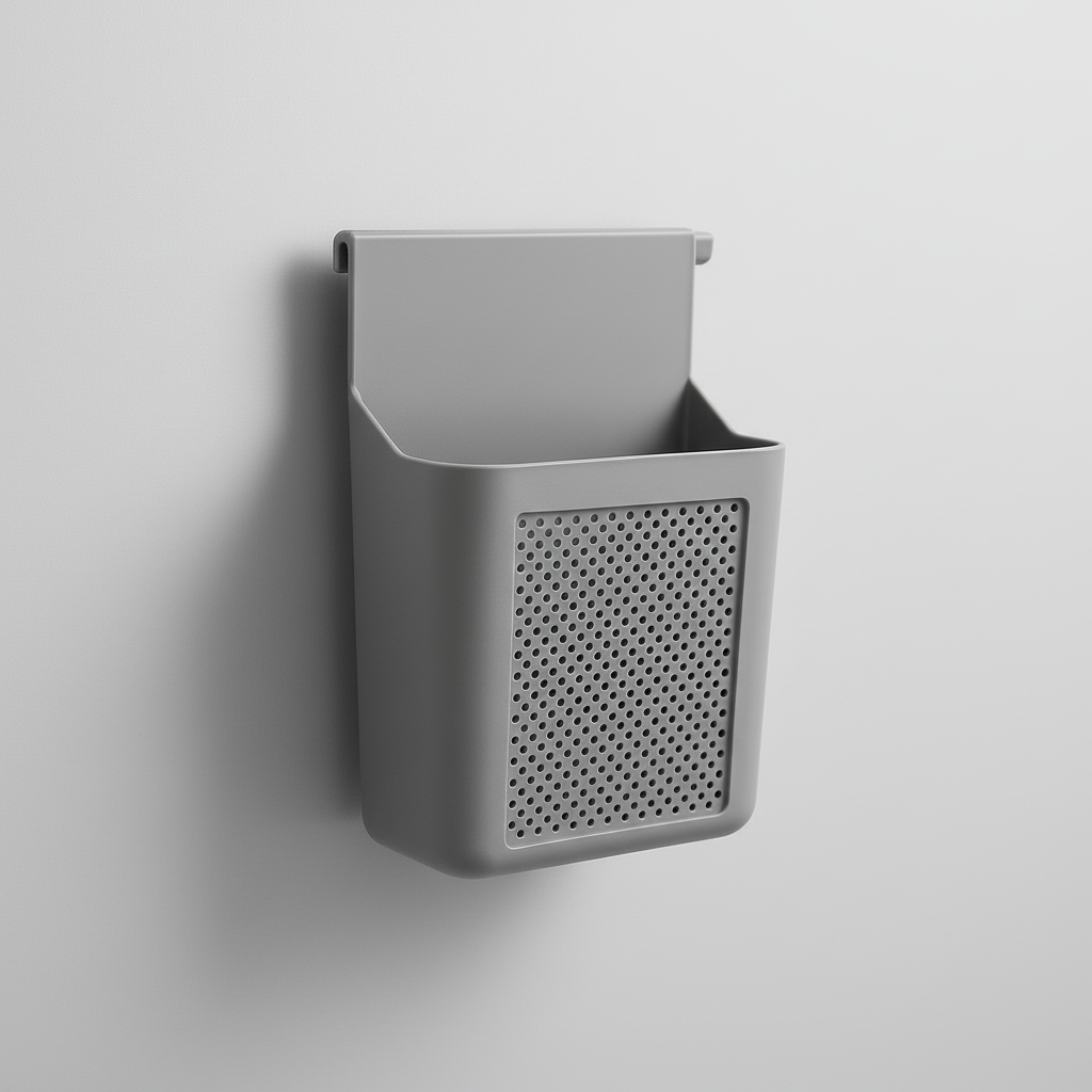 Ziba Hanging Multi-Purpose Storage Basket – Space-Saving Organizer for Kitchen, Bathroom & Laundry