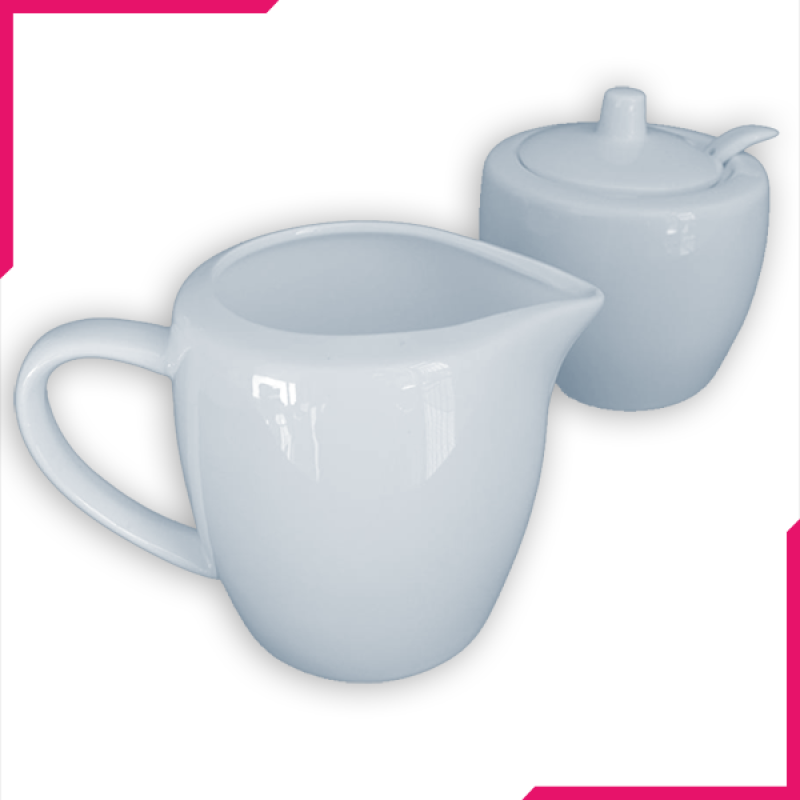 Symphony Sugar & Creamer Set W/Spoon