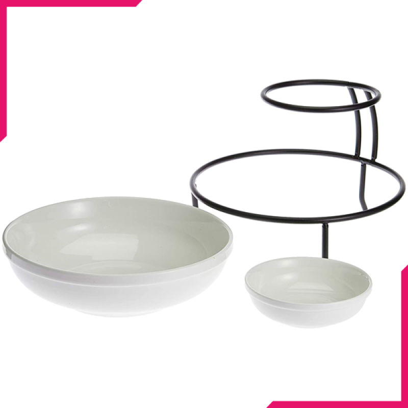 Symphony Wire Chip & Dip Stand