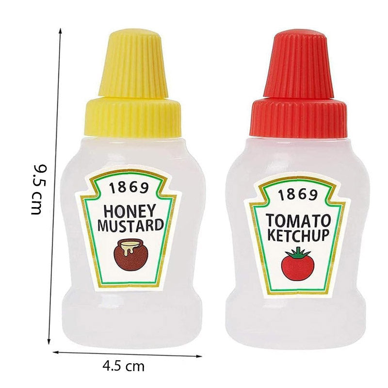 Large Plastic Squeeze Bottle Pack Of 4