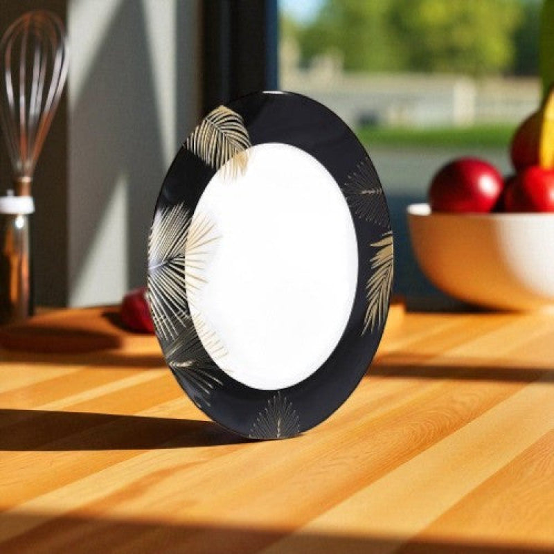 Angela Porcelain Single Plate 24c MK79 | Elegant Dinnerware Plate Adornia Pakistan