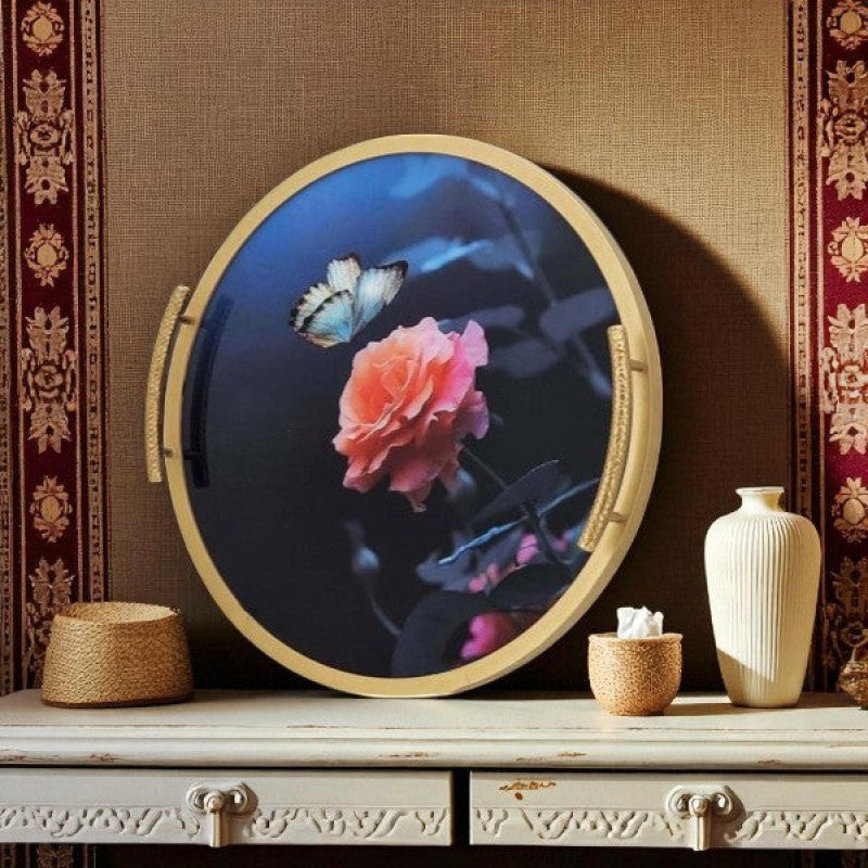 RY232 Round Tray ANGELA 6c