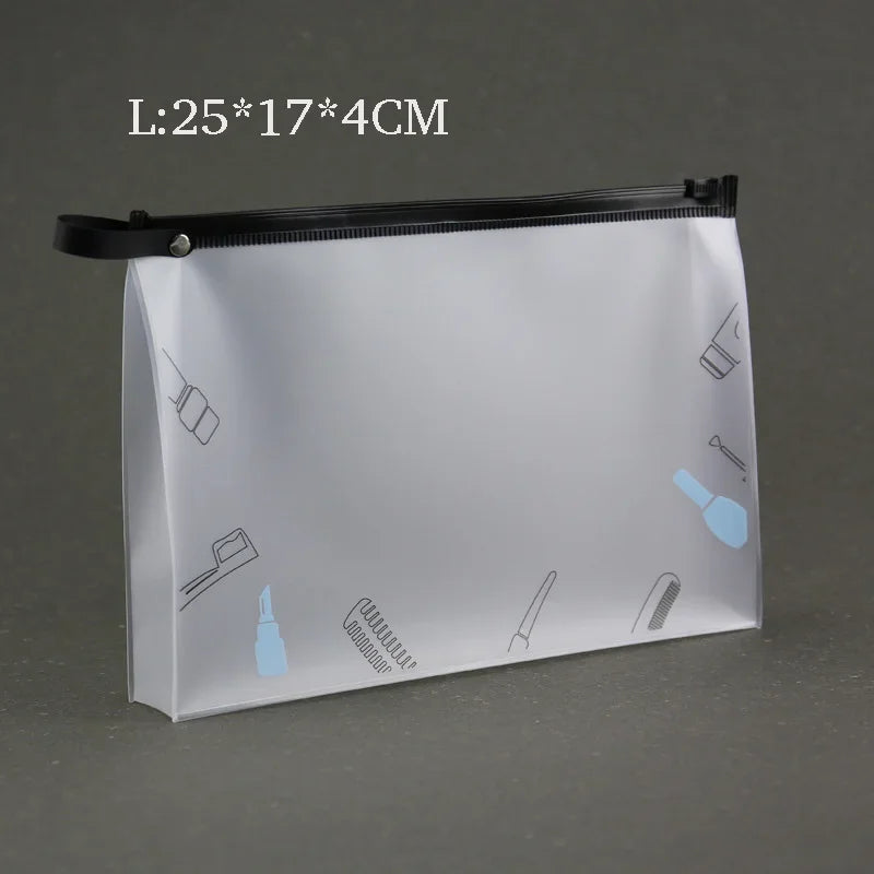 Women’s Transparent Travel Cosmetic Bag – Makeup Organizer