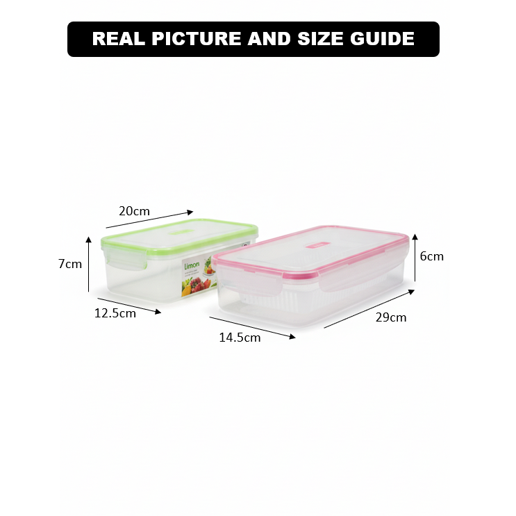 FreshDivide Multi-Compartment Food Box by Limon