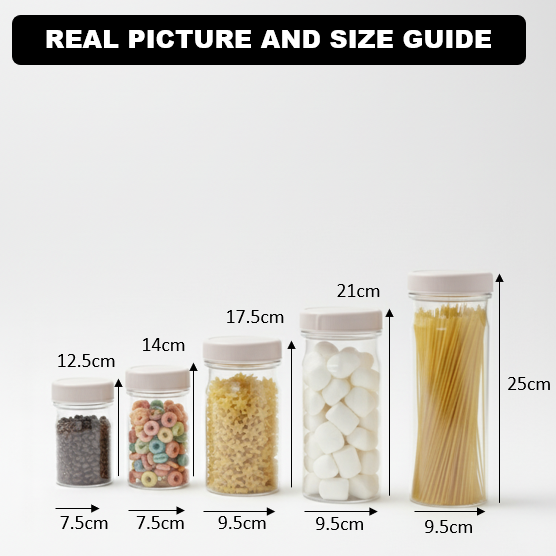 Slim Series Airtight Spice Jars by Ziba