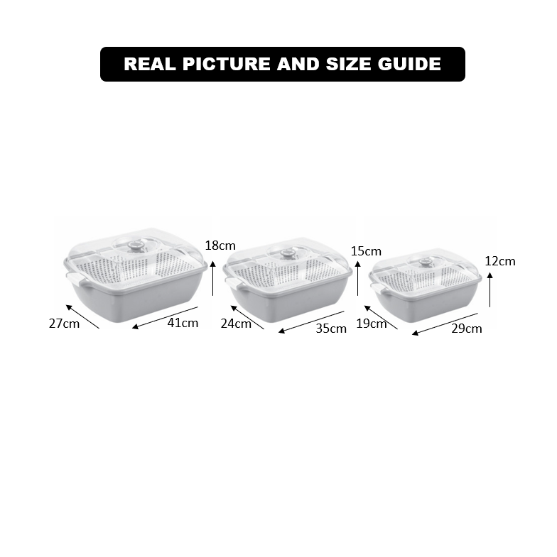 DailyFresh Clear-Lid Storage Box by Limon