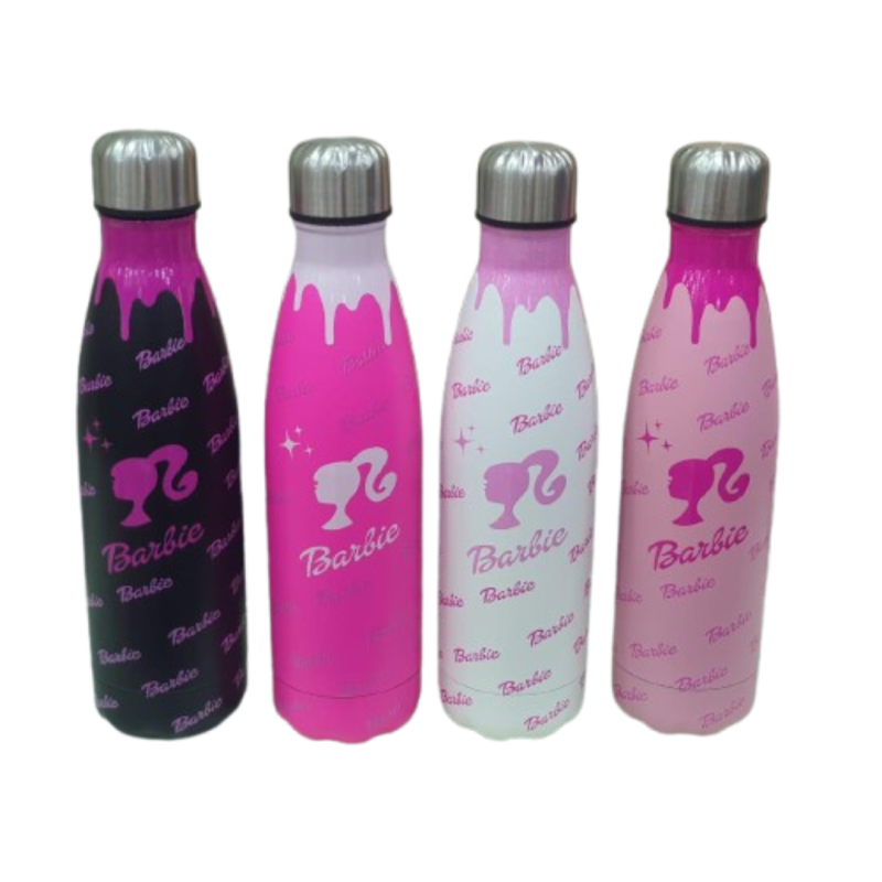 زجاجة مياه من الفولاذ المقاوم للصدأ (باربي)