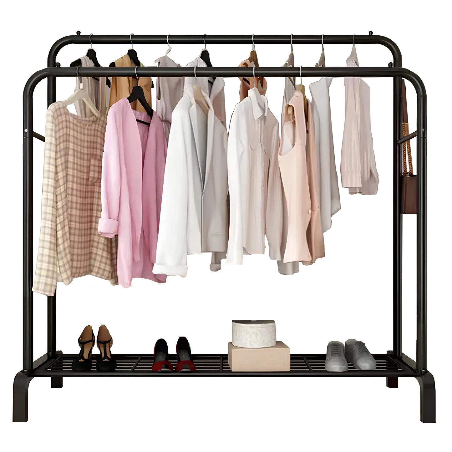 Double Pole Metal Cloth Stand By Matrix (B)