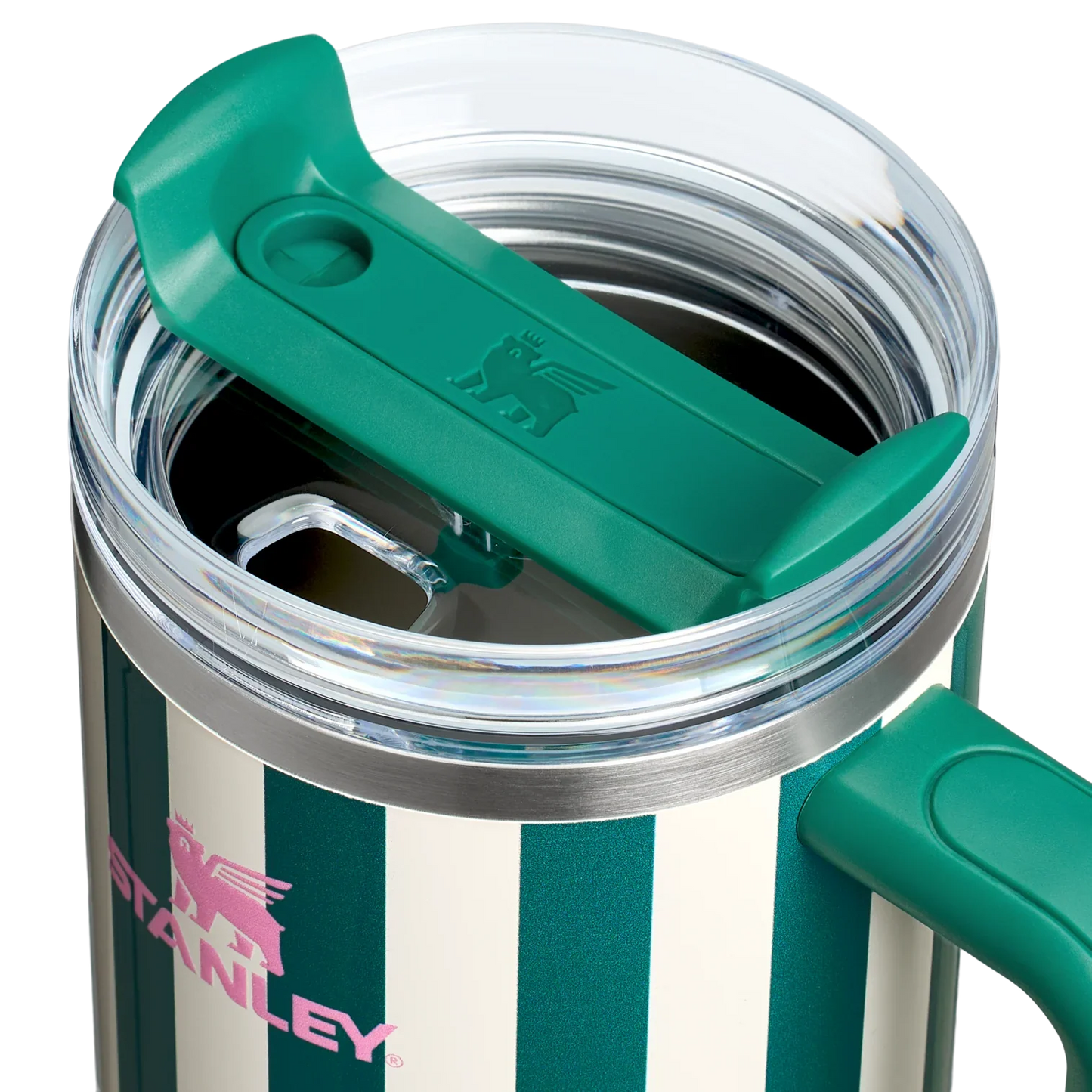 The Quencher H2.0 Flowstate™ Tumbler | 40 OZ - Emerald Cabana Gloss