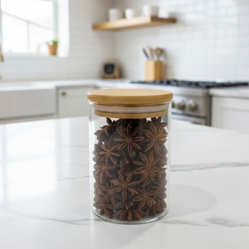 BambooAura Rotating Spice Station – Premium Kitchen Organizer | Adornia.pk