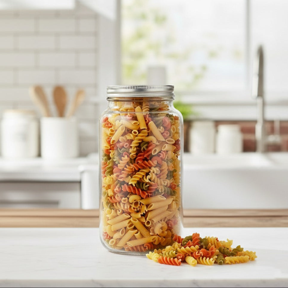 Bavaria’s Elegant Glass Jars (Pack of 3) by Ziba