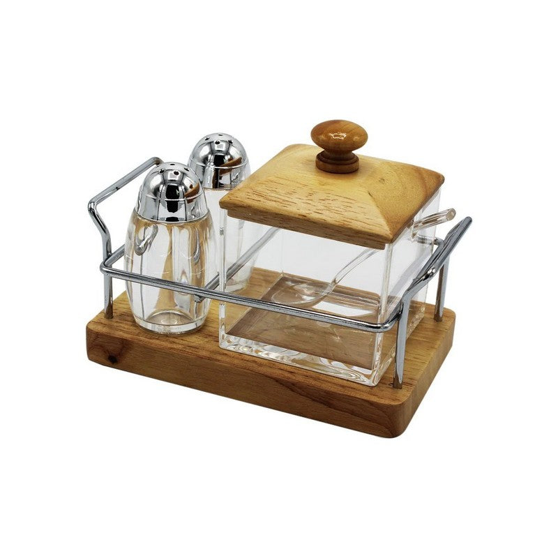 Sugar Pot and Pepper Cruet Set