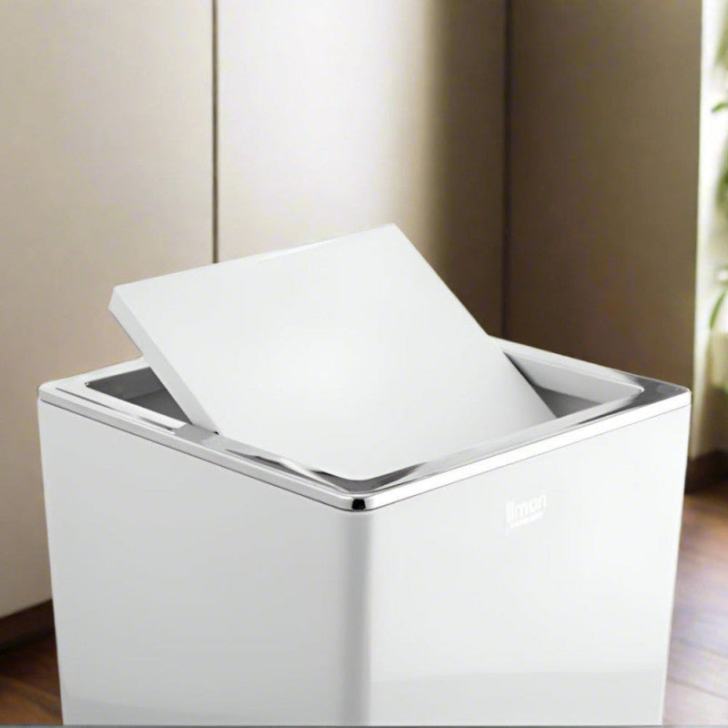 LuxeSwing Dustbin & Brush Set (1810) by Limon