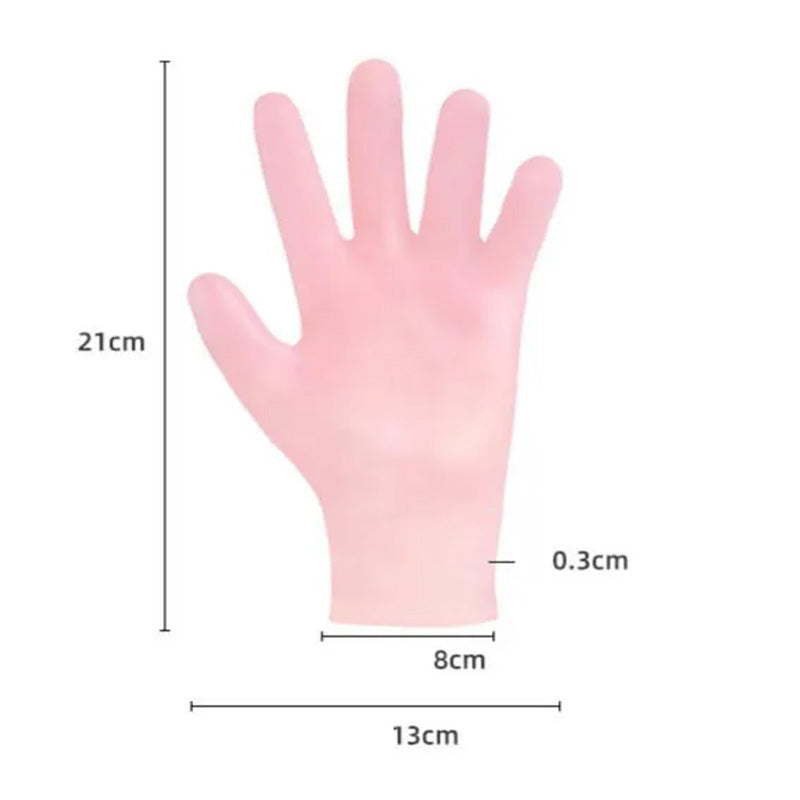 Silicone Hand Moisturizing Gel Gloves