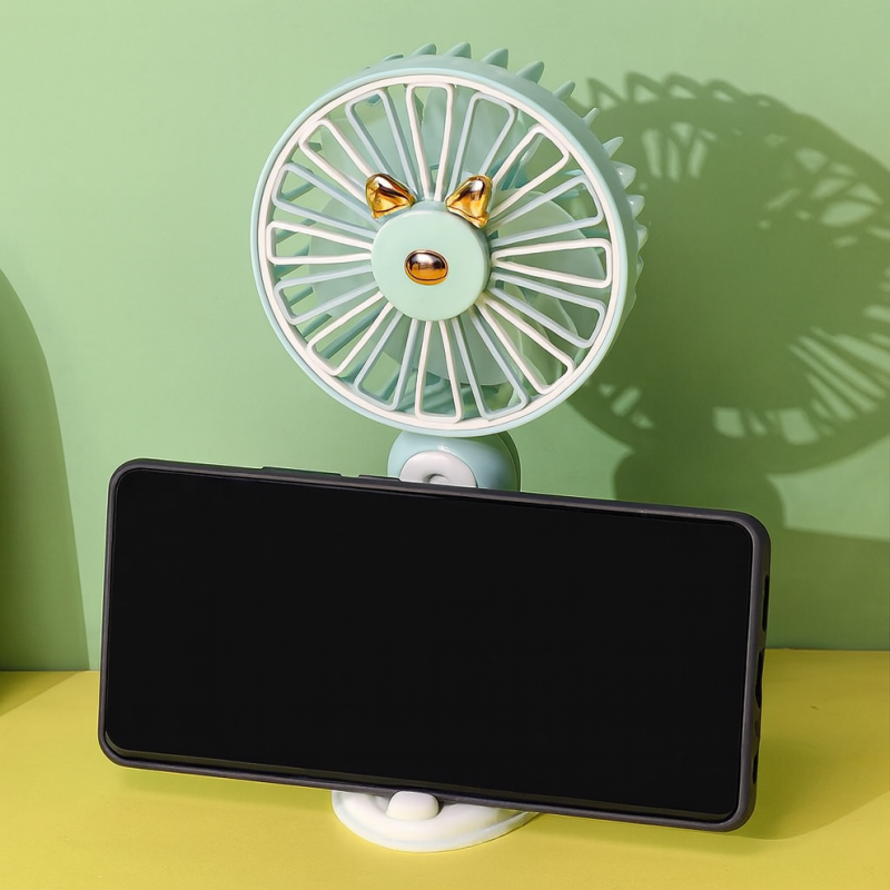 Portable Mini Hand Fan Flower Shape