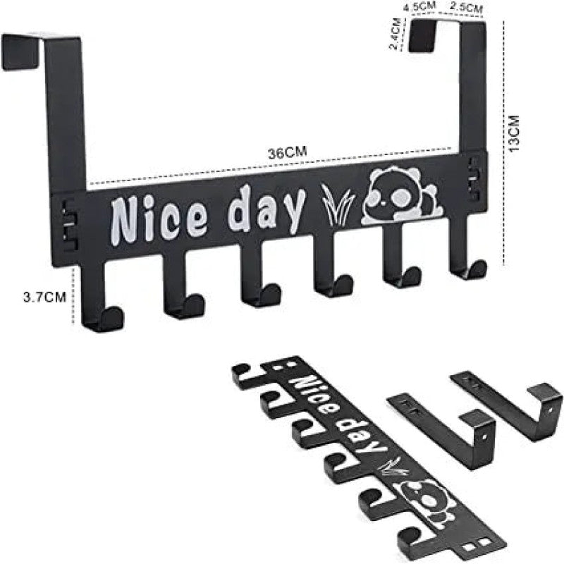 Multifunction Backdoor Storage Hook Rack