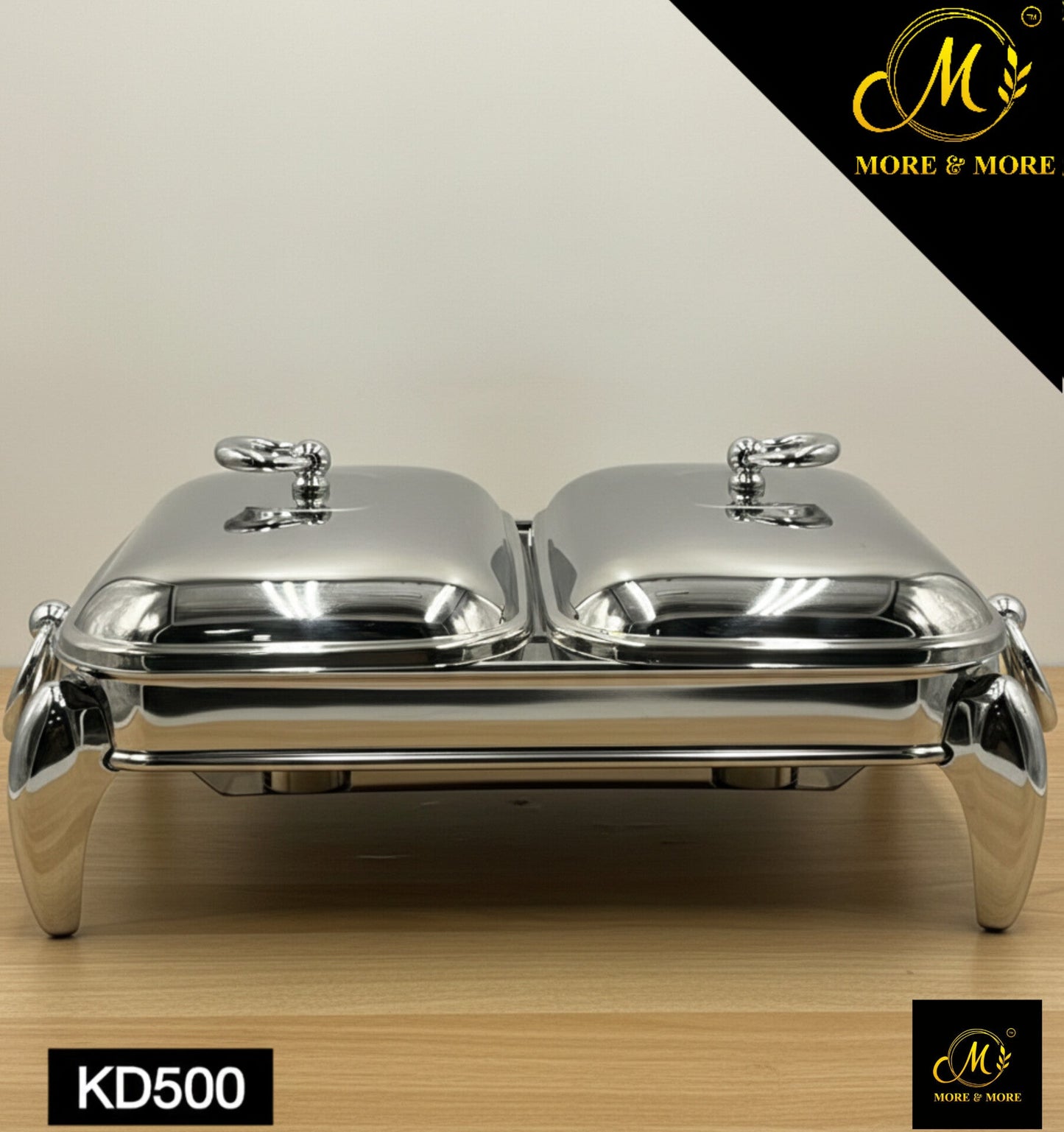 Food Warmer Dish With Burners (Capacity: 2x1.5 Liter)