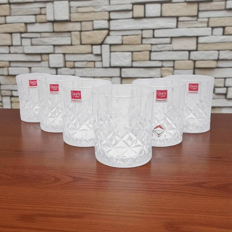 Glass 6Pcs Set 320ml 8c -1988-130