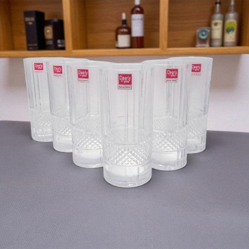 Glass 6Pcs Set 330ml 8c-1988-182