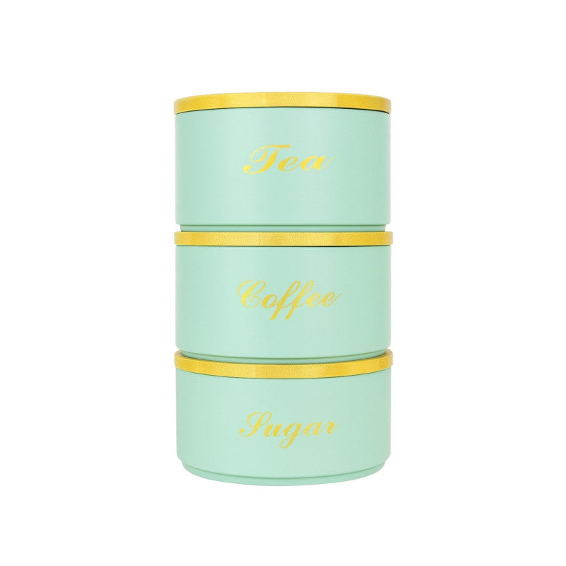 3 Pcs Round Tin Box Set