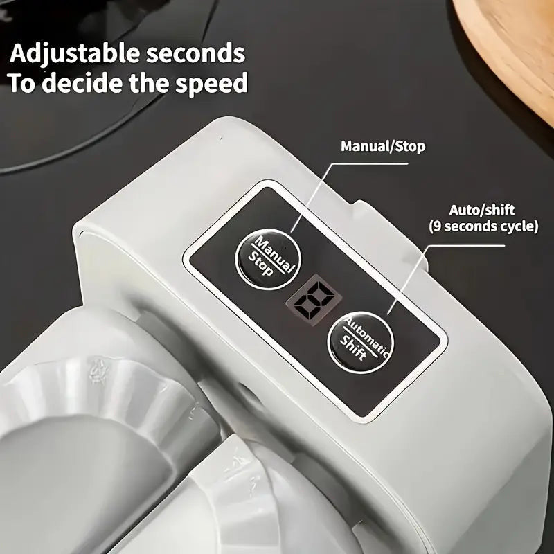 Rechargeable Electric Dumpling Maker – USB-Powered Automatic Dumpling & Pastry Machine
