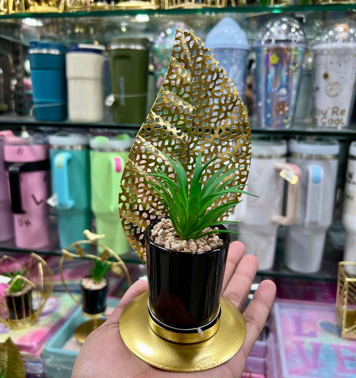 Metal Pot for Home Decoration