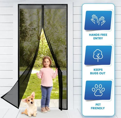 Hands Free Magnetic Screen Door