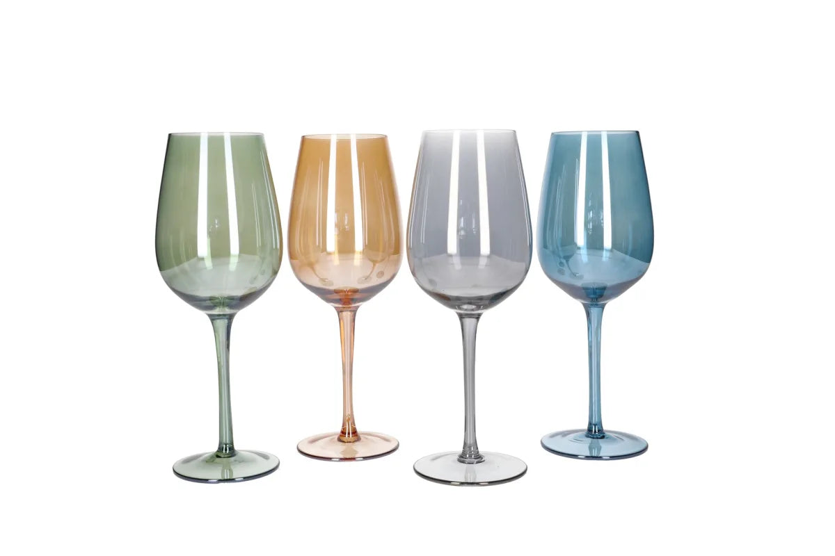 Danny Home Crystal Glasses Multicolour 4Pcs