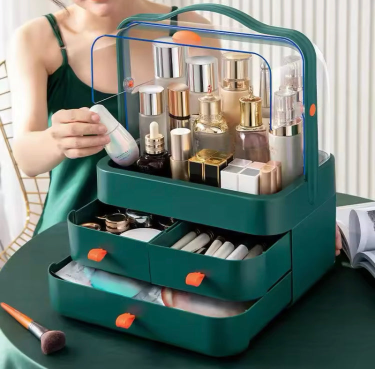 Large Capacity Double Sided Cosmetics Makeup Organizer