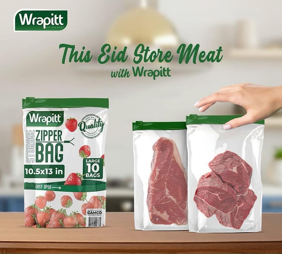 Wrapitt Zipper Storage Bags