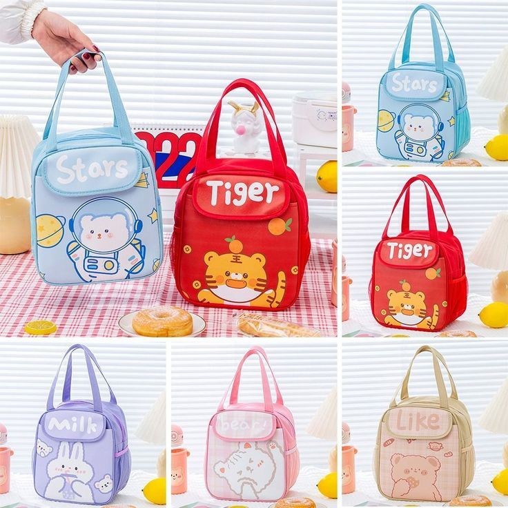 Cute Insulated Lunch Bag