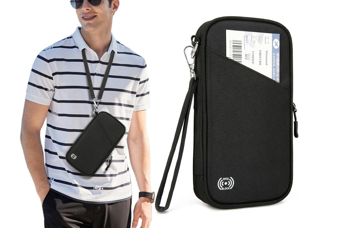 New Passport Travel Wallet Passport Holder Multi-Function Credit Card Package ID Document Multi-Card Storage Pack Clutch