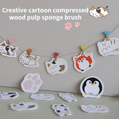 اسفنجة لب الخشب المضغوط