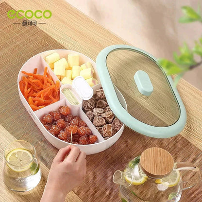 Ecoco Double Layer Candy & Dry Fruits Box