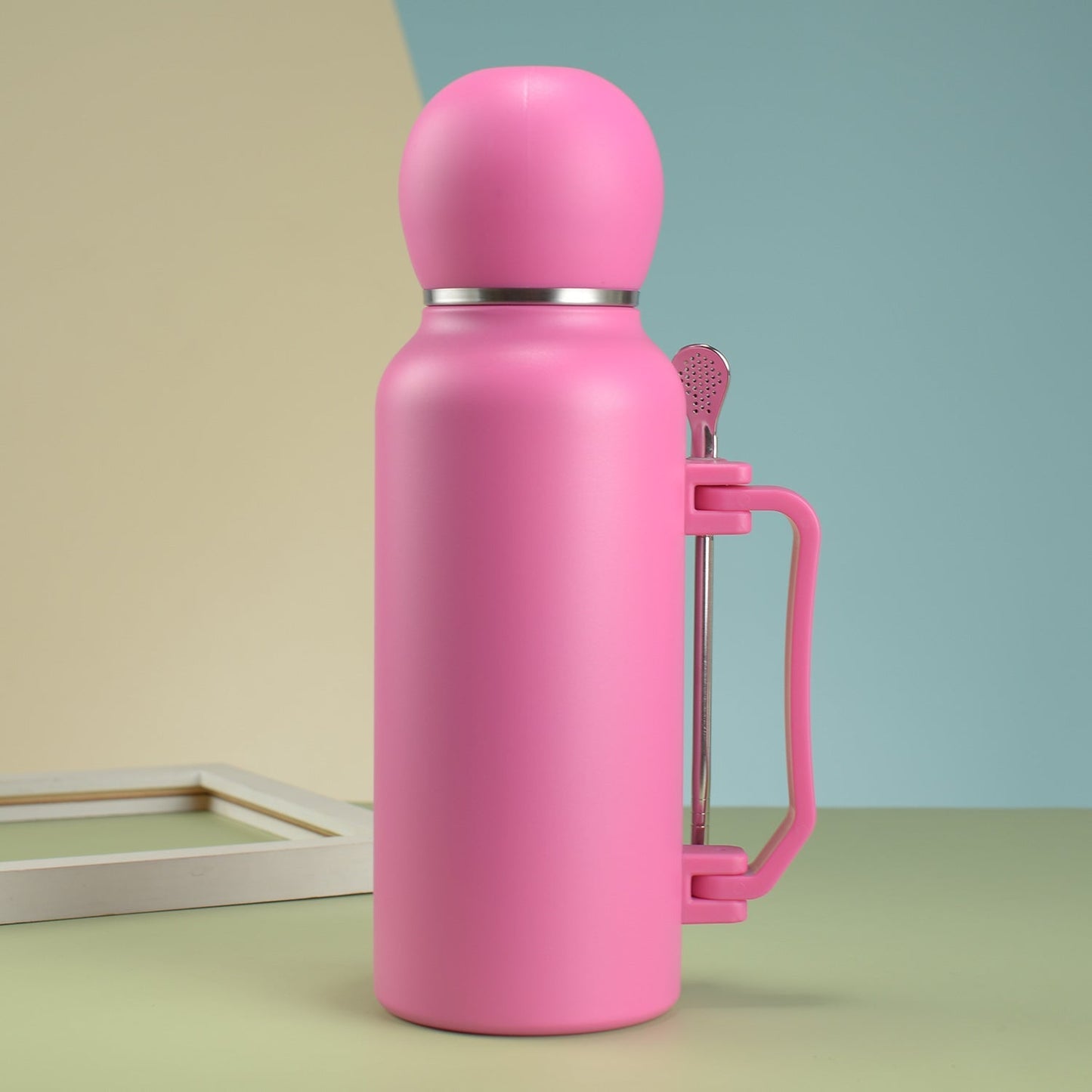 1.3 L Insulated Stainless Steel Thermos with Handle