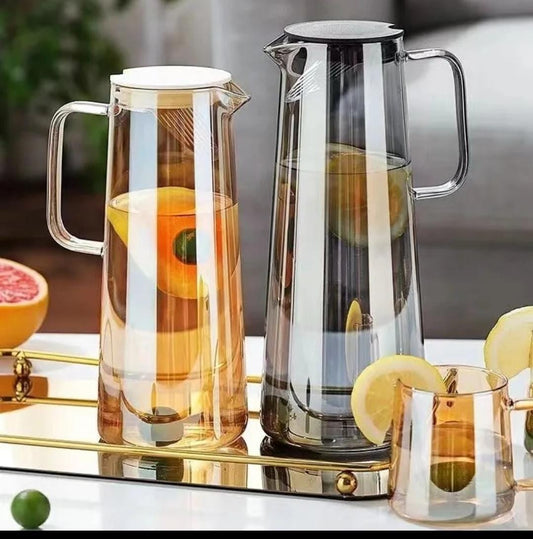 Heat Resistant Glass Water Jug